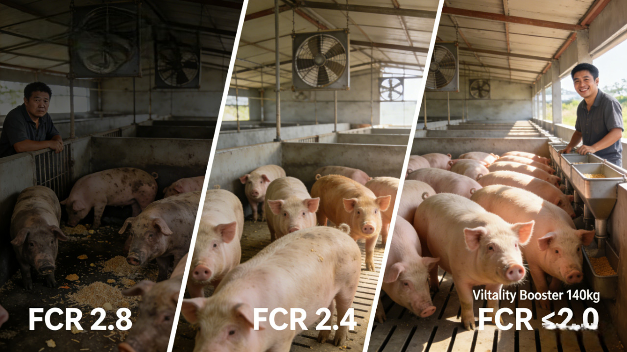 FCR 2.8 vs 2.4 vs <2.0 三格對比