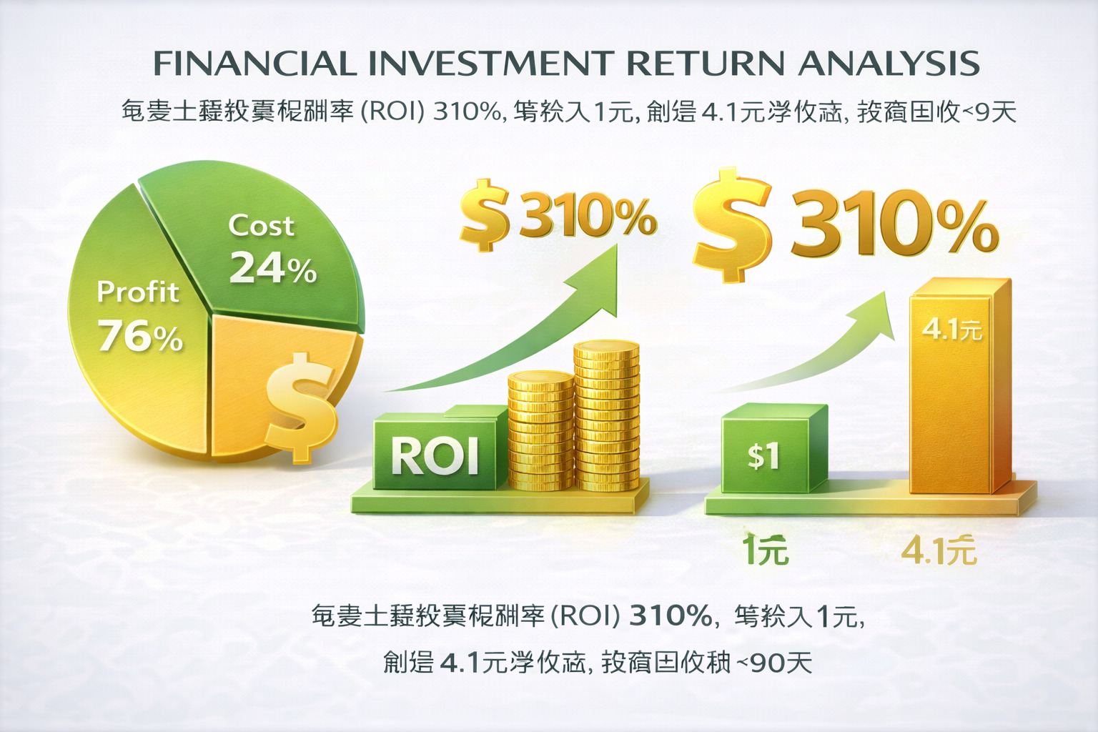 活力旺土雞投資報酬率(ROI)分析圖