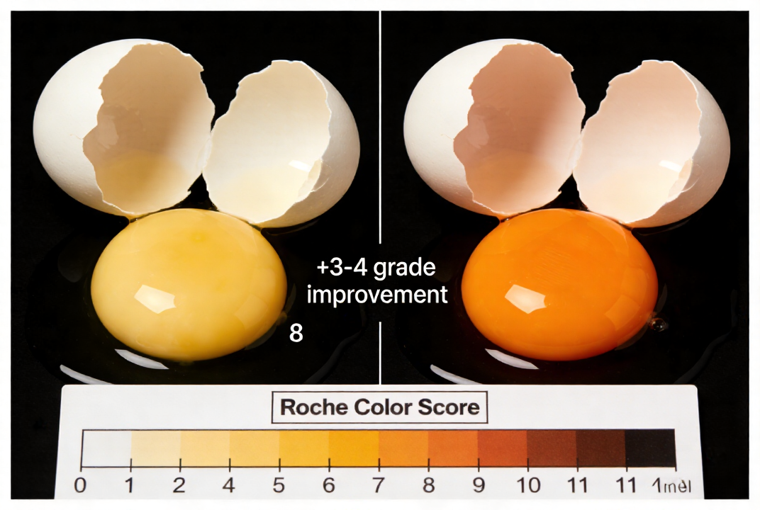蛋黃品質對比圖